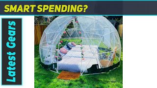 Garden Igloo Dome, 12FT Bubble Tent - Best Outdoor Geodesic Dome Tent for All Year Use