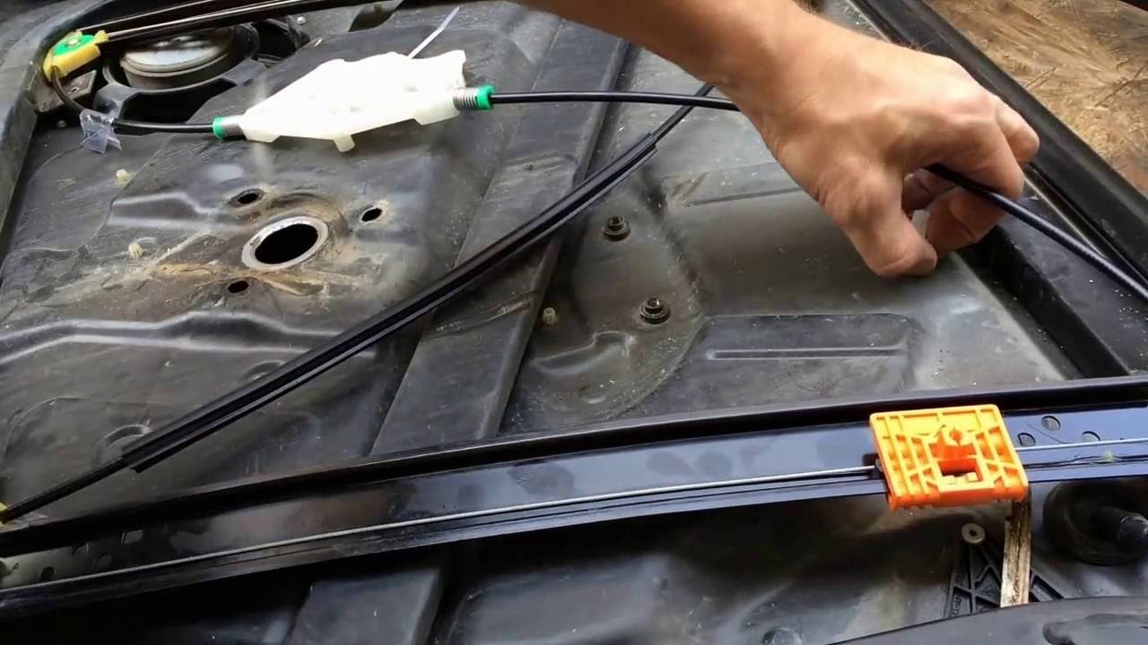 Как поменять заднее стекло на двери фольксваген туарег - 82 фото