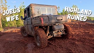 She Ruined the New CFMOTO U10 Pro Highland at the Mud Park