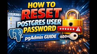 Fix PostgreSQL Password Authentication Failed | pgAdmin 4 (2026)