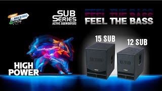 SUB Series Multifunctional Active #Subwoofers for #Professional #SoundReinforcement Applications