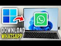 How To Download WhatsApp In Laptop or PC - Step By Step