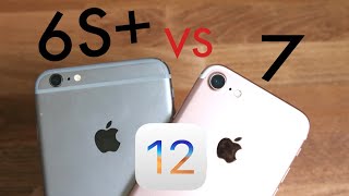 iPHONE 6S PLUS Vs iPHONE 7 On iOS 12! (Speed Comparison) (Review)
