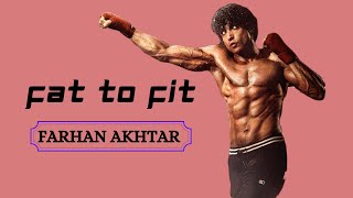 TOOFAAN - FARHAN AKHTAR | FAT TO FIT | BODY TRANSFORMATION | WORKOUT MOTIVATION STATUS | #SHORTS