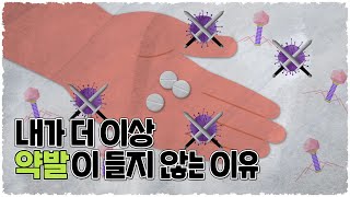 우리 몸에 항생제 내성이 생기는 과정