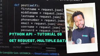 PYTHON API - Tutorial #06: GET REQUEST - Multiple Data/Records
