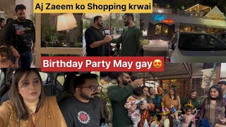 Birthday Party May Gay || Aj Husband ko Shopping krwai || Husband k Sath kahi jana Bhot acha lgta