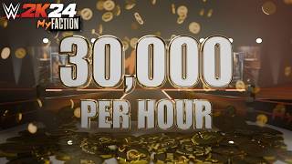 Earn 30,000 MFP Per Hour With This BRAND NEW Method! | WWE 2K24 MyFaction