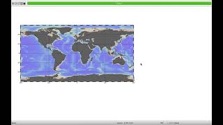 ODV: Ocean Data View (ODV) Load data and Surface Plot