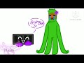 💚green and blue💙 ÙwÚ animation roblox raibow friends ♡♡♡💙💚🧡💜