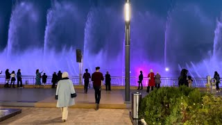 Beautiful Dancing’s Fountains in Dijlah Village Bagdad, Iraq   #dancingfountain #dancing #fountain