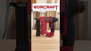 เครื่องยิงตะปูไร้สาย worcraft ใชังานง่าย สะดวก สบายครับ #เครื่องยิงตะปูไร้สาย #งานไม้ #worcraft