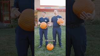 Hot potato dodgeball needs to be an Olympic sport! #pumpkin #potato #fall