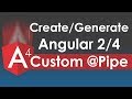 Angular 4 Tutorial: Create Custom Pipes Using CLI Example