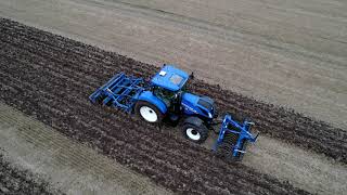 New Holland T7.210 AC with Dalbo Supermax 3000 and 3M Levelflex