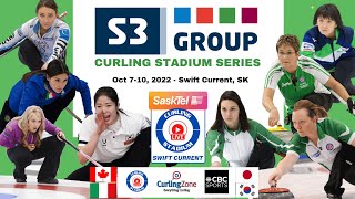 Kristy Watling vs. Honoka Sasaki - Draw 3 - S3 Group Curling Stadium Series