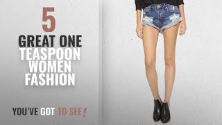 One Teaspoon Women Fashion [2018 Best Sellers]: One Teaspoon Women's Bad Seed Bandits Shorts, Bad