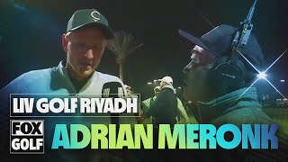 Adrian Meronk's interview after winning LIV Golf Riyadh | LIV on FOX