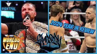 2024 Year in Review, AEW Worlds End Preview, Wrestle Kingdom 19 Preview | Grapsody 12/28/24