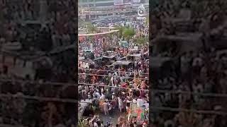 Massive crowd in PTI rally at lahore | #Shorts