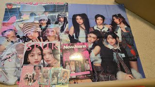 NEWJEANS BANNER, SPUR MAGAZINE, BUNNIES CAMP REPORT + PC HAULS UNBOXING/REVIEW