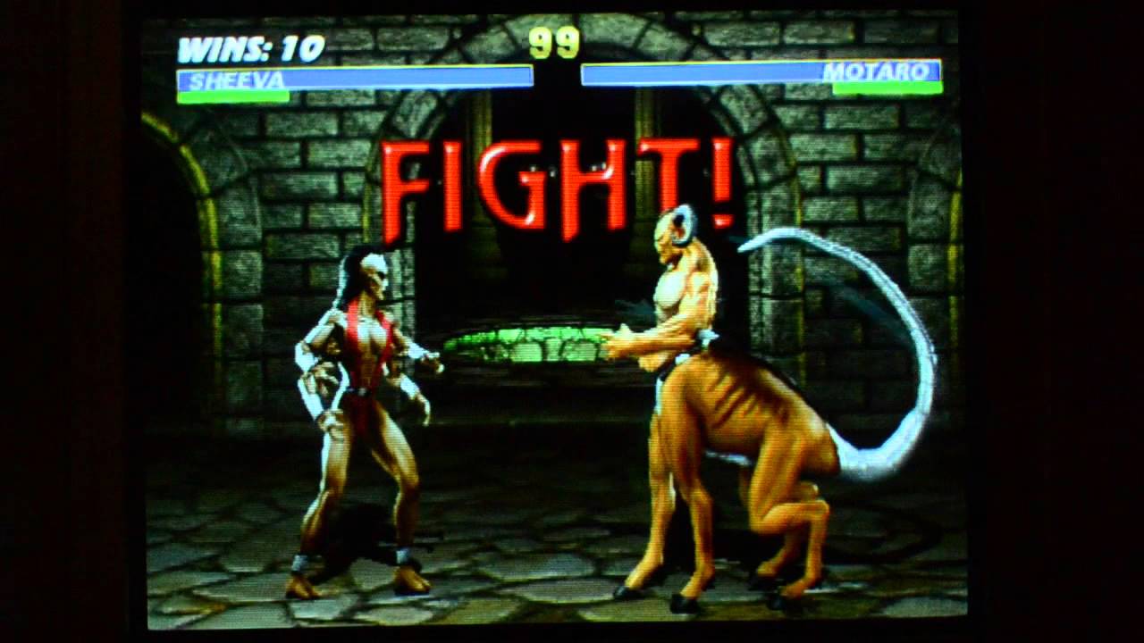 Mortal Kombat 3 Arcade: Sheeva Walkthrough Hardest Difficulty 02 - YouTube