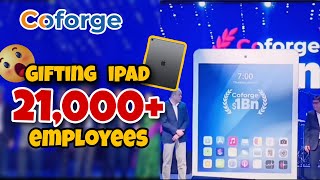 80Cr😲 spent in gifting ipad by Coforge to their employees 😲😲😲 | $1 Billion💰 Celebrations 🎉🎉