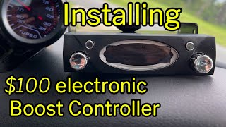 Installing the $100 Electronic Boost Controller