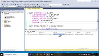 57.DATE FUNCTIONS IN SQL