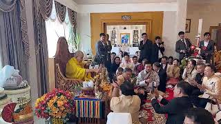 พระครูบาบุญชุ่ม ญาณสํวโร เมตตาโปรด มูลนิธิบ้านบุญมหาเมตตา ในวันที่ 26 ธันวาคม 2567