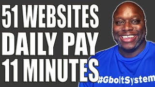 51 Websites That Will Pay You EVERY DAY Within 24 Hours (Easy Work At Home Jobs)