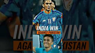 India vs Pakistan football 🇮🇳💙😎 #shorts | #indianfootballteam @FanCode