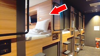 Staying in a very stylish capsule hotel in Tokyo! Smart Stay SHIZUKU Shinagawa Oimachi