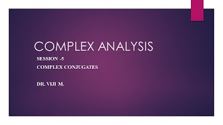 Basic Mathematical Analysis: Session 70 by Dr. Viji M.