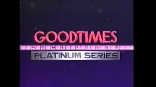 Good Times Home Video - Platinum Series (1993) Company Logo (VHS Capture)