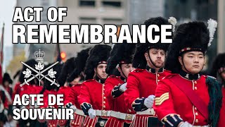 Act of Remembrance: 48th Highlanders of Canada