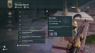 how to earn xp fast in assassins creed odyssey go to message board pick up gold xp contract