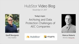 Archiving and Data Protection Challenges of AEC Companies with Marcus Roberts, Nittygritty