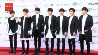 인피니트(Infinite), '블랙\u0026화이트'로 시크한 멋_150122 서울가요대상