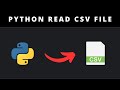 Import And Read CSV File In Python