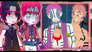 ||UpperMoons+Muzan reacting to SUKUNA IN DEMON SLAYER|| \\\\🇧🇷/🇺🇲// ◆Bielly - Inagaki◆