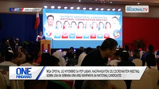 One Mindanao: Mga opisyal sa PDP Laban, aminadong ipit sa budget alang sa eleksyon