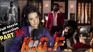 Russian Girl Reacts : KGF Chapter 2 | Full movie reaction Part 3/4