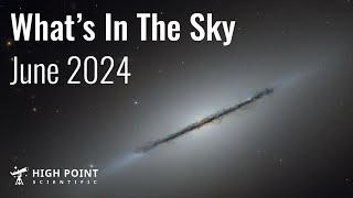 What's in the Sky this Month | June 2024 | High Point Scientific