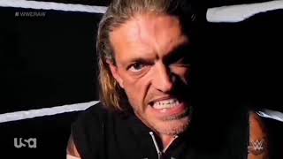 Edge Vows Revenge On Randy Orton MONDAY NIGHT RAW BUT WITH HAUNTING MUSIC