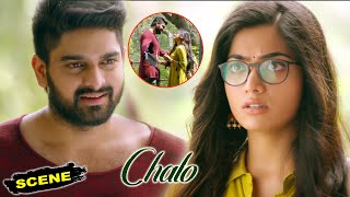 Chalo Tamil Movie Scenes | Rashmika Mandanna Accepts Naga Shaurya Love Proposal