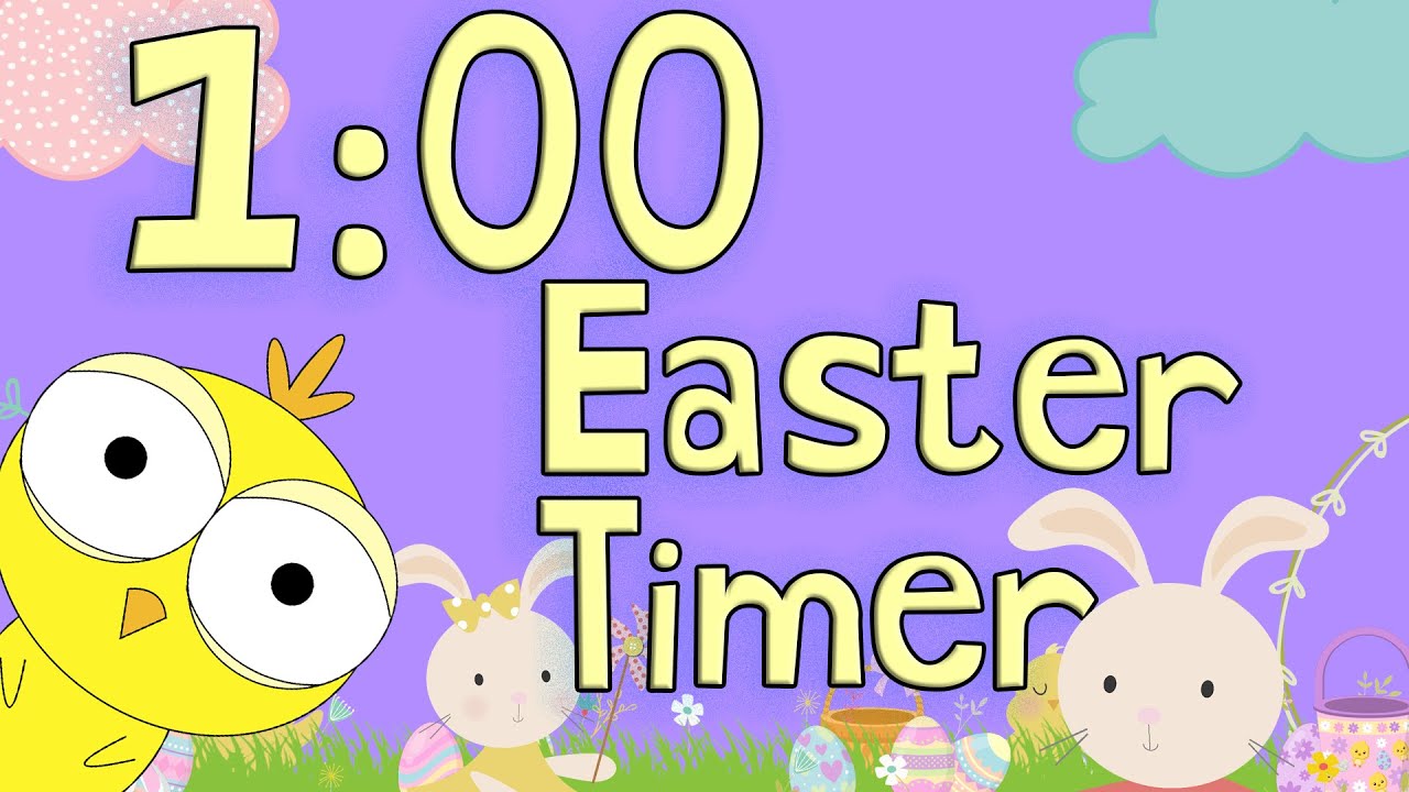 1 Minute Easter Timer 2021 Youtube