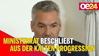 Ministerrat beschließt aus der kalten Progression