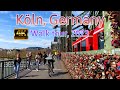 Köln(Cologne), Germany | Walk Tour | 4K 60fps | Spring 2023