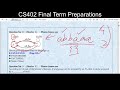 cs402 final term preparation 2024 cs402 final term mcqs